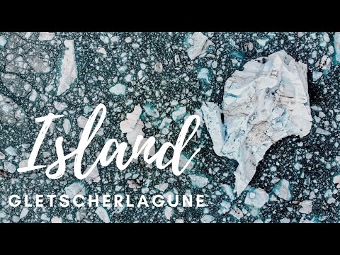 Jökulsárlón Gletscherlagune Island I Der See voller Eisberge