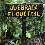 Quebrada el Quetzal im Santa Elena Park
