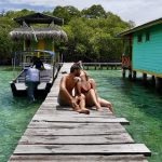 Zwischenstopp auf der Schnorcheltour auf den Bocas del Toro