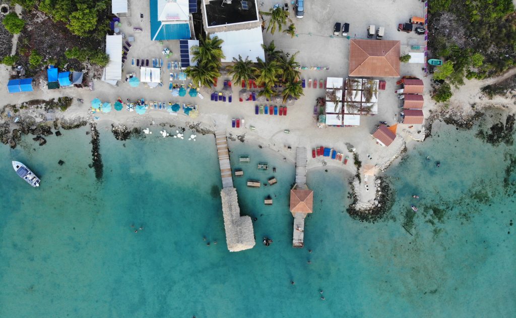 Secret Beach auf Caye Ambergris