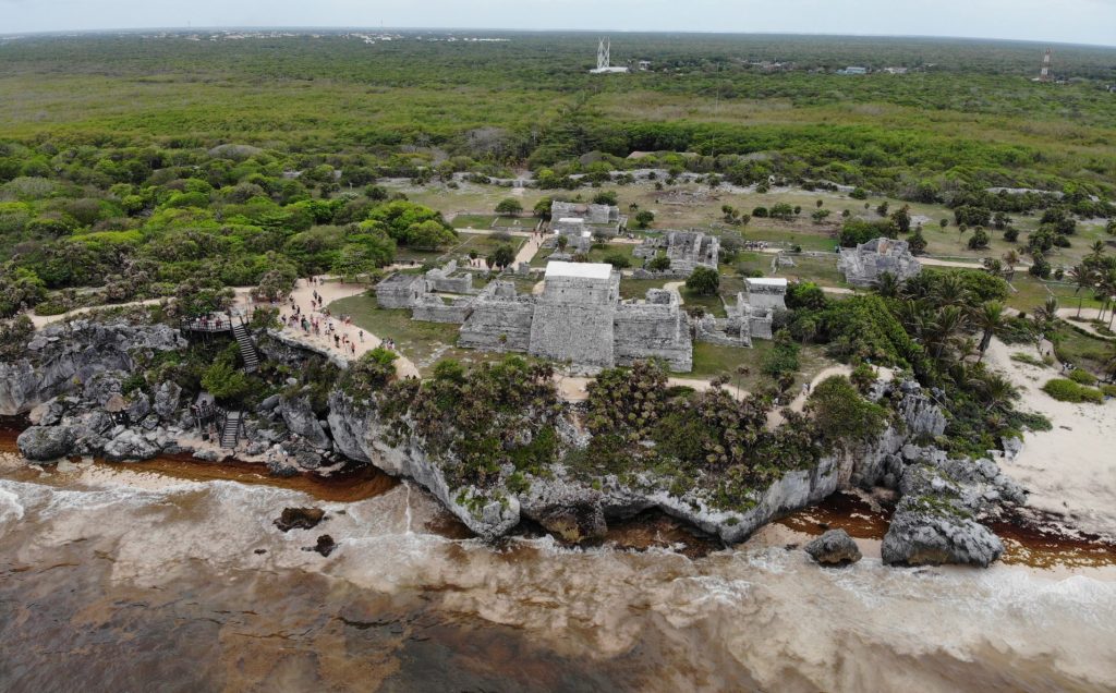 Tulum Maya Ruine, Mexiko