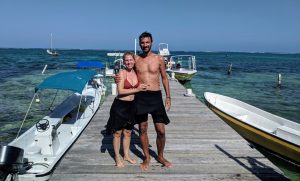 Tauchen auf Caye Ambergris