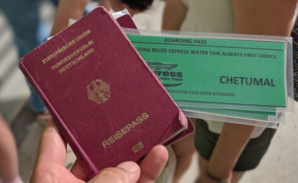 Grenzübergang Belize Mexiko | Per Boot von Cayer Caulker nach Chetumal von Belize nach Mexiko per Boot