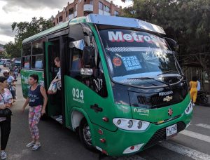 Bus zur Comuna 13, Medellin