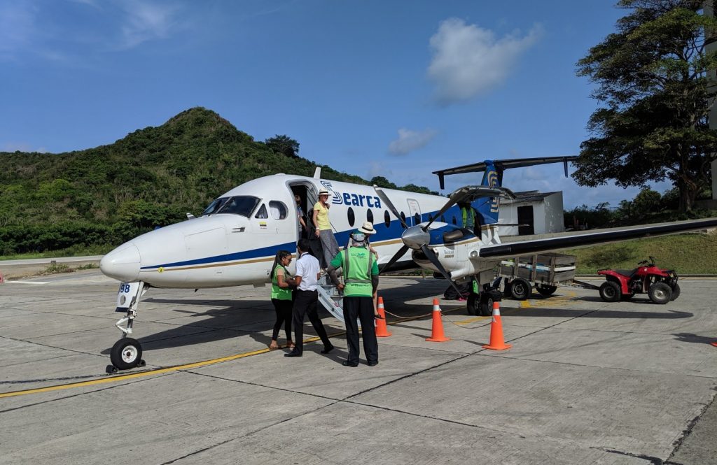 Anreise Providencia per Flugzeug