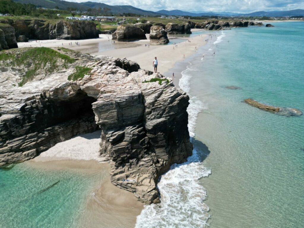 Playa de las Catedrales in Nordspanien